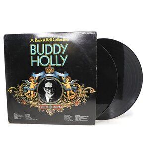 Vintage Buddy Holly: A Rock & Roll Collection Double Album Gatefold Cover Vinyl